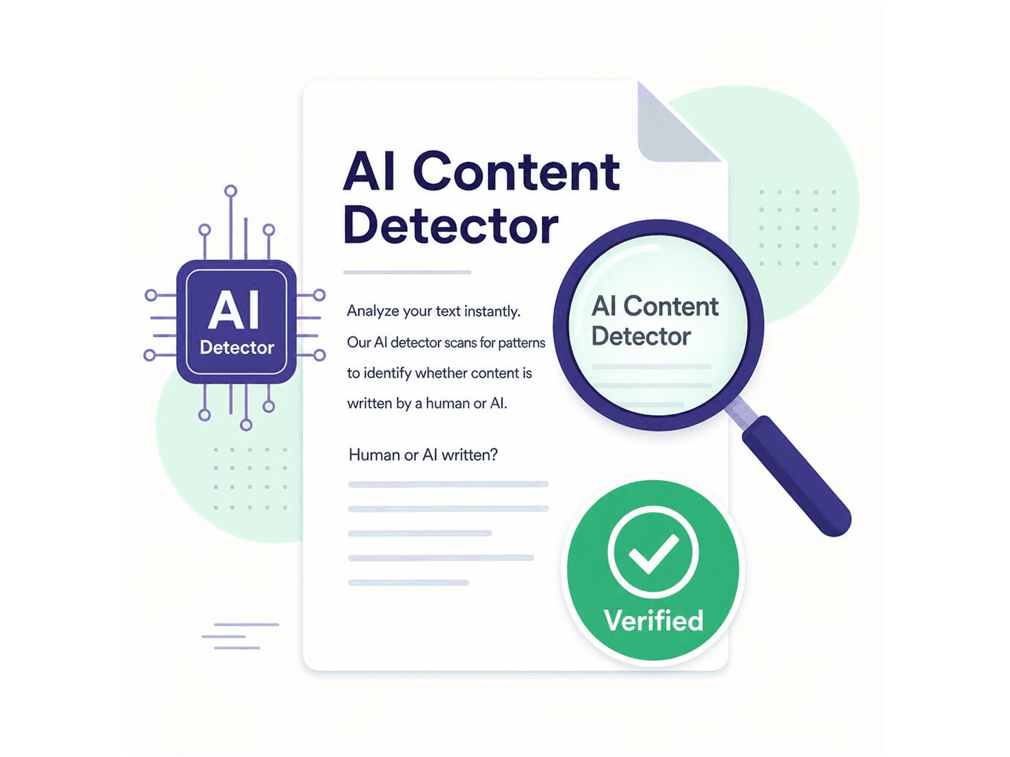 AI Content Detector - Free AI Detector Tool Online