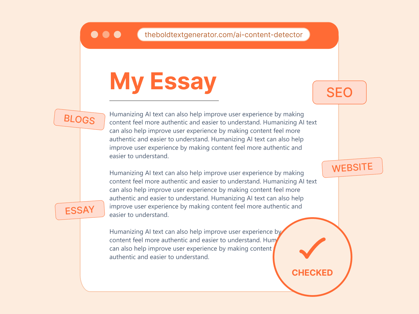 Free AI Content Detector for Essays, Blogs & Website Content