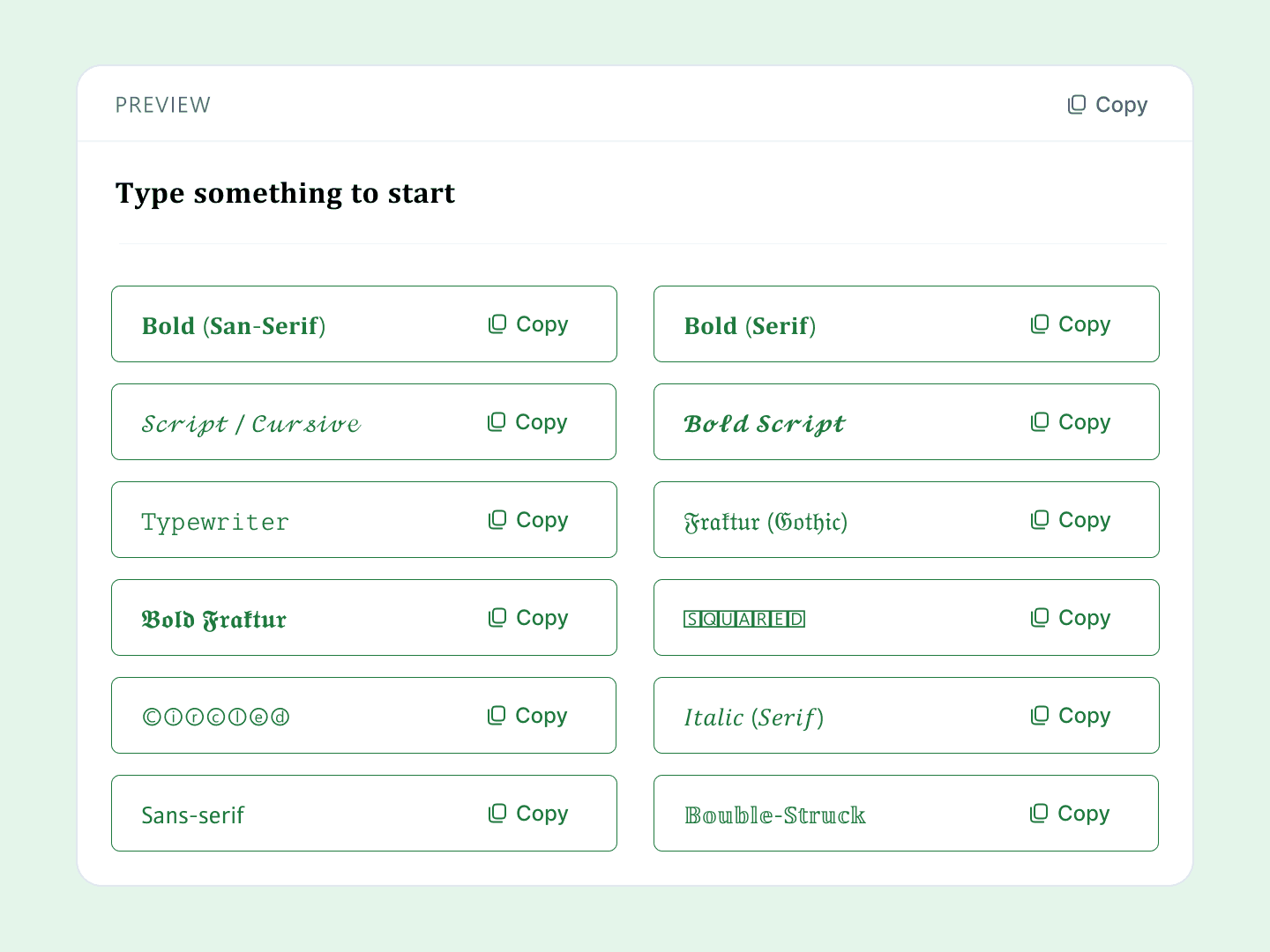 Bold Font Generator - 15 Styles to Copy and Paste