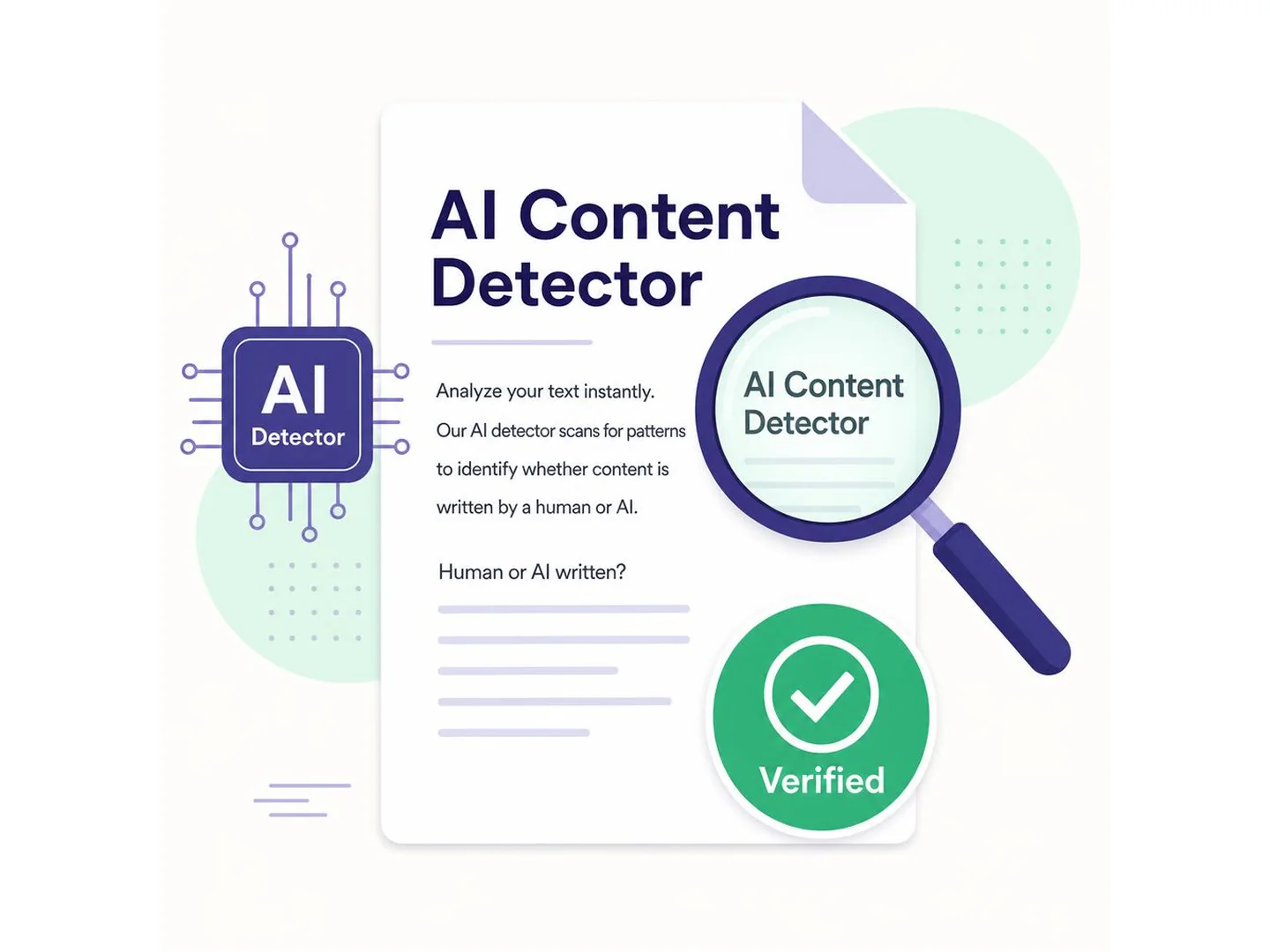 AI Content Detector - Free AI Detector Tool Online
