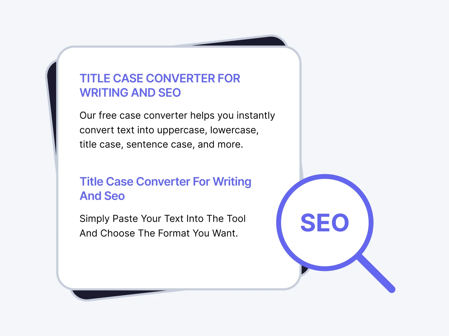 Convert Uppercase to Lower Case, Title Case & More Instantly