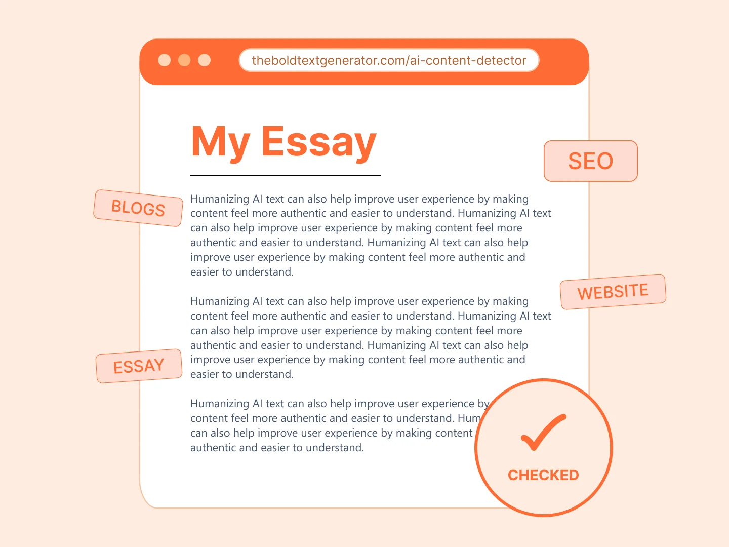 Free AI Content Detector for Essays, Blogs & Website Content